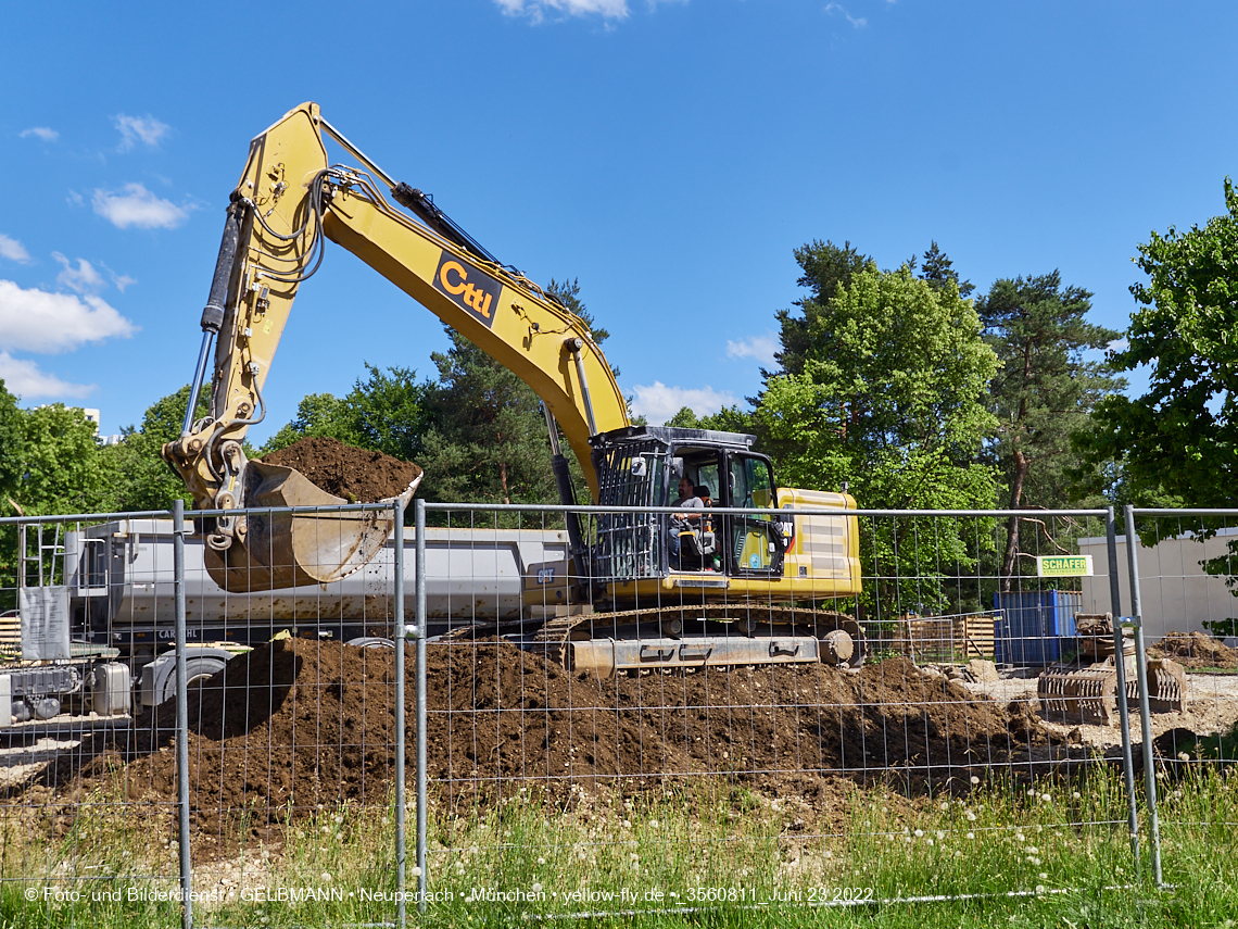 23.06.2022 - Baustelle zur Mütterberatung und Haus für Kinder